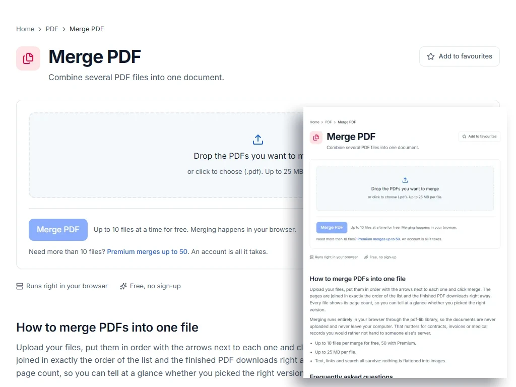 Example: Contracts, statements and a pile of PDFs every day